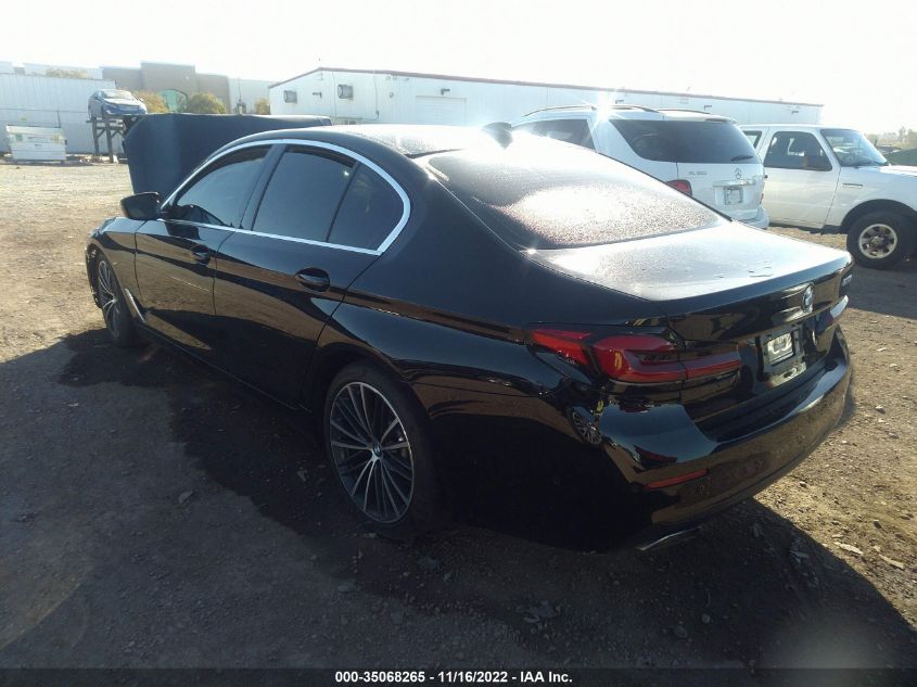 2021 BMW 5 SERIES 530I VIN: WBA53BH03MWX01404