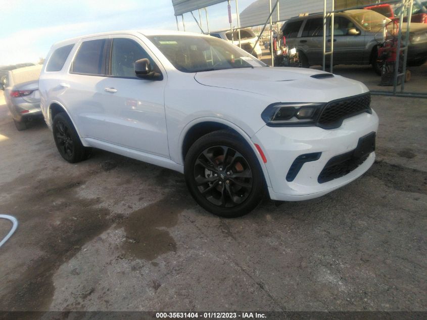 2022 DODGE DURANGO GT VIN: 1C4RDHDG0NC131131