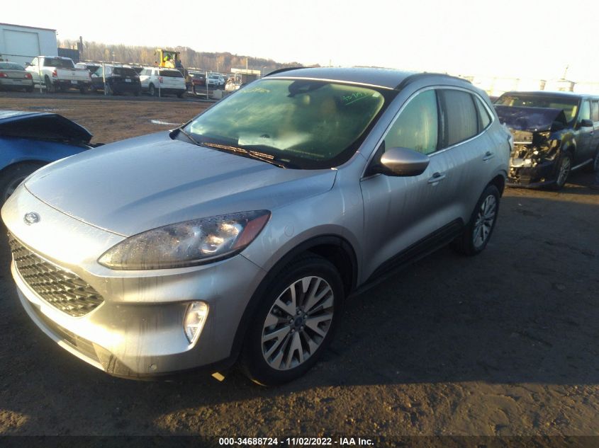 2022 FORD ESCAPE TITANIUM VIN: 1FMCU9J90NUA00045