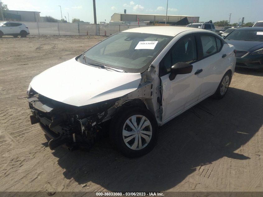 2022 NISSAN VERSA S VIN: 3N1CN8BV2NL853065