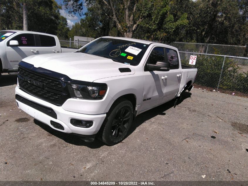 2022 RAM 1500 BIG HORN VIN: 1C6RREMT0NN202014