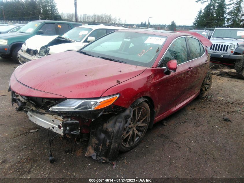 2022 TOYOTA CAMRY HYBRID XLE VIN: 4T1F31AK4NU589475