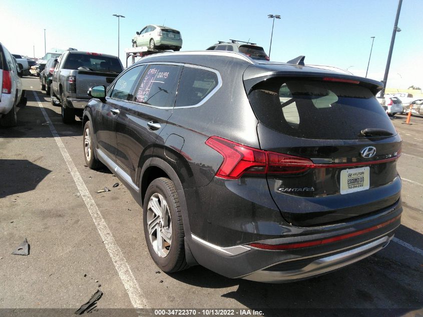 2021 HYUNDAI SANTA FE SEL VIN: 5NMS64AJ7MH332612