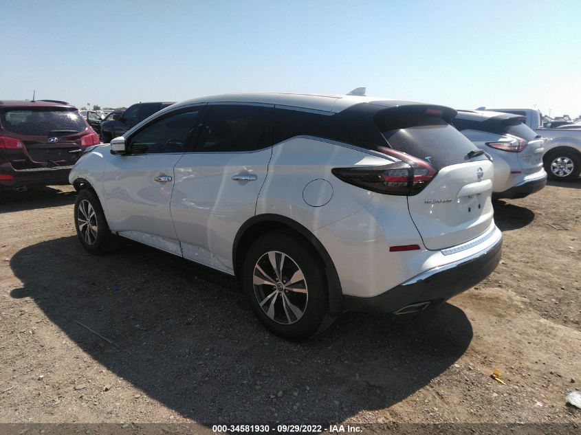 2020 NISSAN MURANO S VIN: 5N1AZ2AJ3LN140902