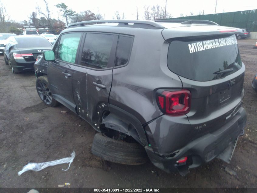 2021 JEEP RENEGADE 80TH ANNIVERSARY VIN: ZACNJDB10MPM44511