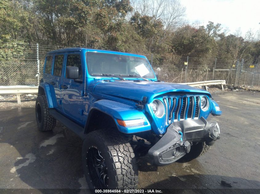 2023 JEEP WRANGLER 4XE SAHARA VIN: 1C4JJXP61PW529310