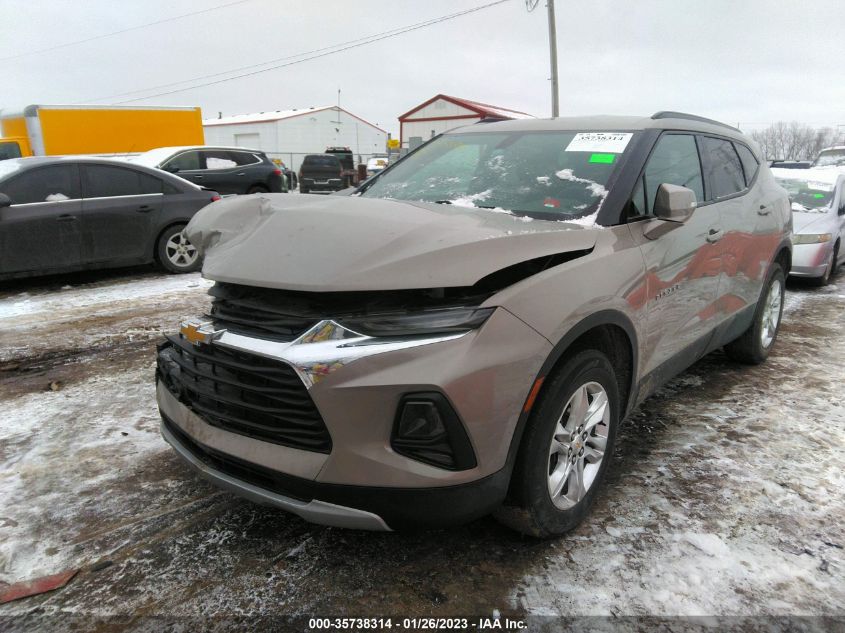 2021 CHEVROLET BLAZER LT VIN: 3GNKBBRA8MS551552