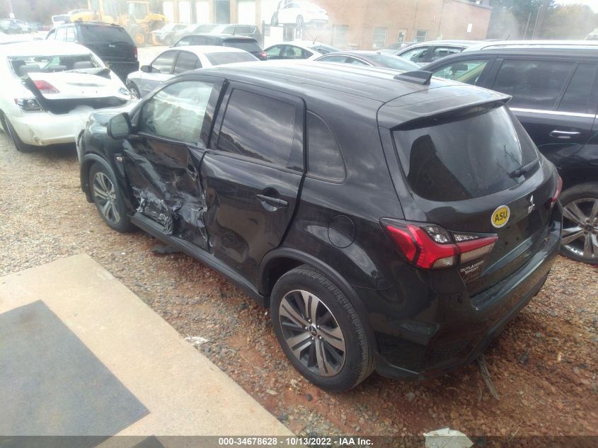 2021 MITSUBISHI OUTLANDER SPORT ES/LE/BE/S VIN: JA4APUAU2MU012653