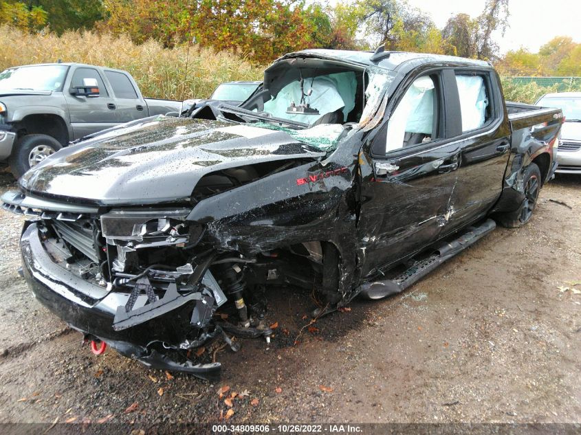 2022 CHEVROLET SILVERADO 1500 LTD RST VIN: 1GCUYEEL2NZ141634