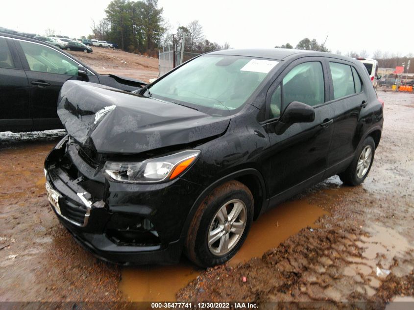 2020 CHEVROLET TRAX LS VIN: KL7CJKSB7LB082982