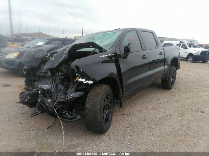 2022 CHEVROLET SILVERADO 1500 CUSTOM VIN: 3GCPABEK3NG527308