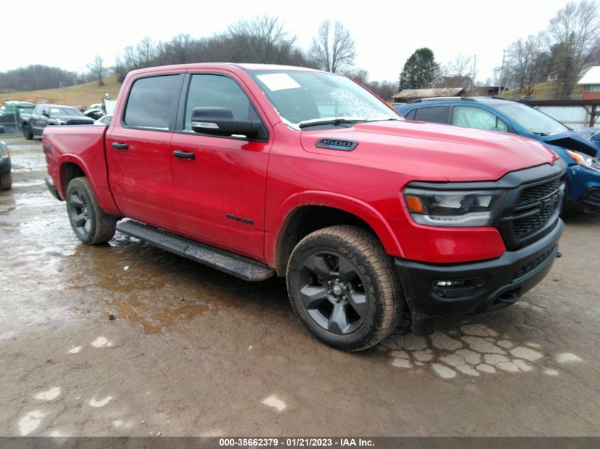 2022 RAM 1500 BIG HORN VIN: 1C6SRFFT3NN243645