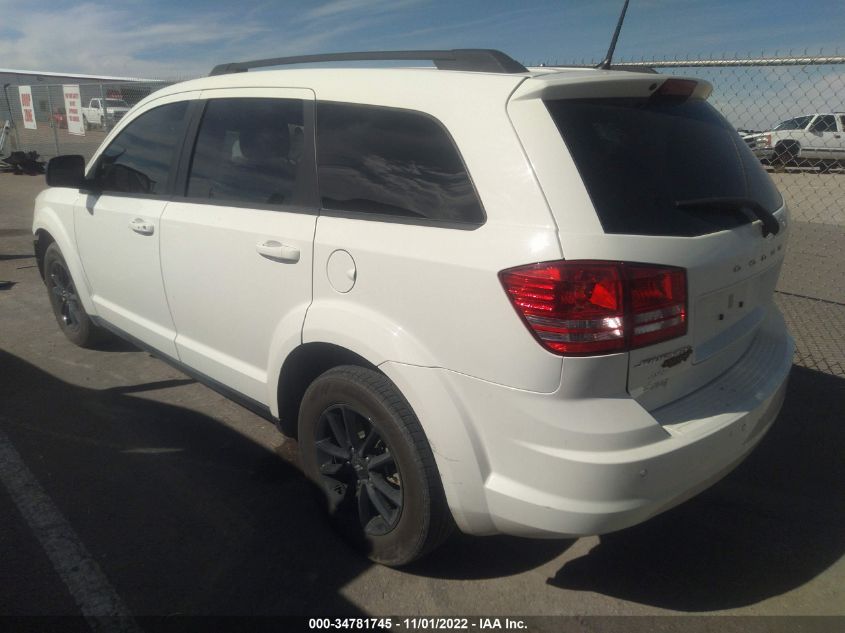 2020 DODGE JOURNEY SE VALUE VIN: 3C4PDCAB4LT199761