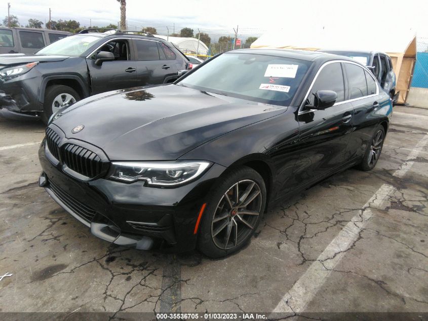 2021 BMW 3 SERIES 330I VIN: 3MW5R1J09M8B90194