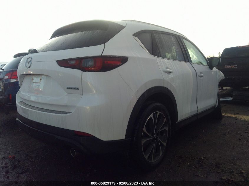 2022 MAZDA CX-5 2.5 S PREMIUM PACKAGE VIN: JM3KFBDM5N1618813