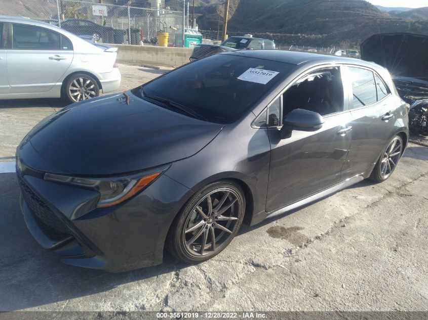 2022 TOYOTA COROLLA HATCHBACK SE VIN: JTNB4MBE1N3179082