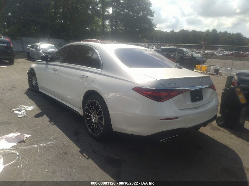 2021 MERCEDES-BENZ S-CLASS S 580 VIN: W1K6G7GB8MA054819