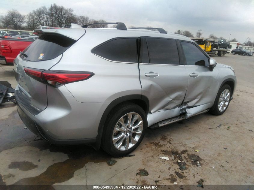 2021 TOYOTA HIGHLANDER LIMITED/PLATINUM VIN: 5TDDZRBH1MS551121