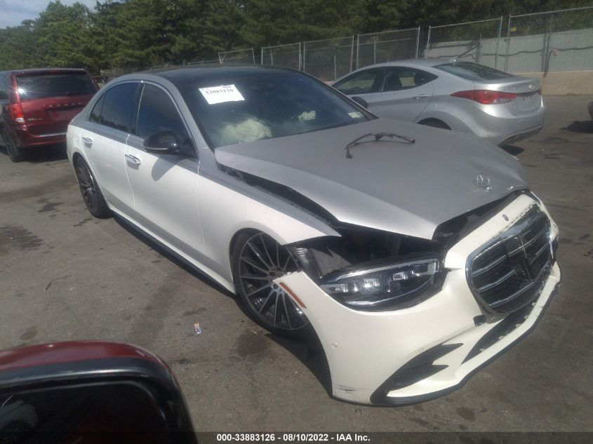 2021 MERCEDES-BENZ S-CLASS S 580 VIN: W1K6G7GB8MA054819