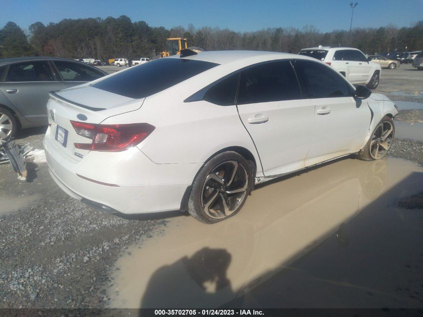 2022 HONDA ACCORD SEDAN SPORT SE VIN: 1HGCV1F41NA091622