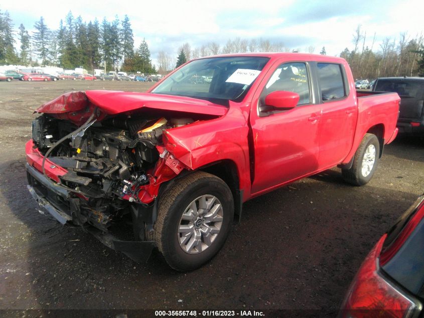 2022 NISSAN FRONTIER SV VIN: 1N6ED1EK9NN646526