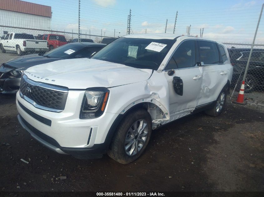 2021 KIA TELLURIDE LX VIN: 5XYP2DHC6MG112638