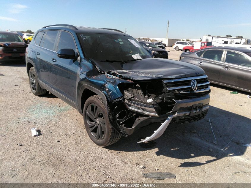 2022 VOLKSWAGEN ATLAS 2.0T SE W/TECHNOLOGY VIN: 1V2WP2CA0NC509757