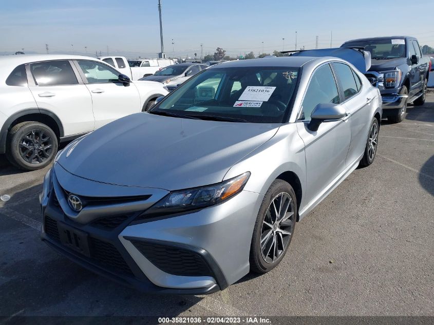 2022 TOYOTA CAMRY SE VIN: 4T1G11AK0NU623244