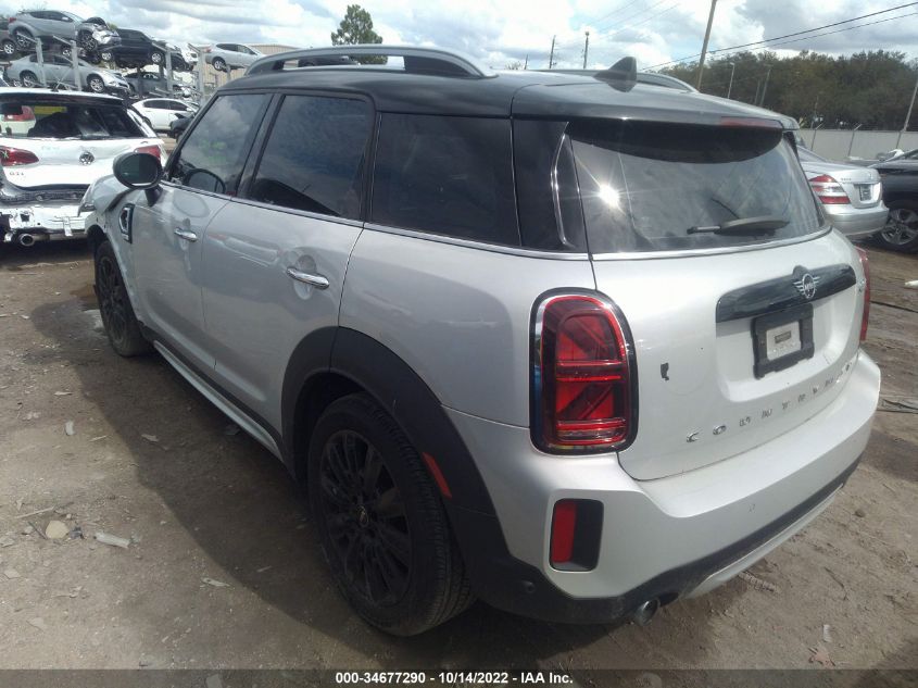 2022 MINI COUNTRYMAN COOPER S VIN: WMZ53BR04N3N50318