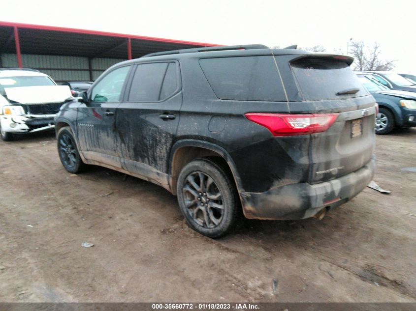 2021 CHEVROLET TRAVERSE RS VIN: 1GNEVJKW5MJ205206