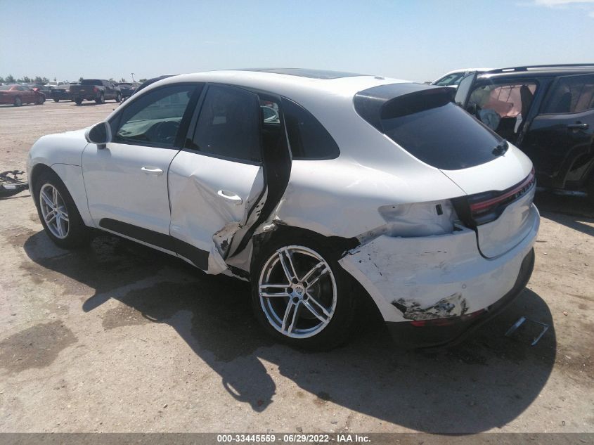 2021 PORSCHE MACAN VIN: WP1AA2A50MLB11481