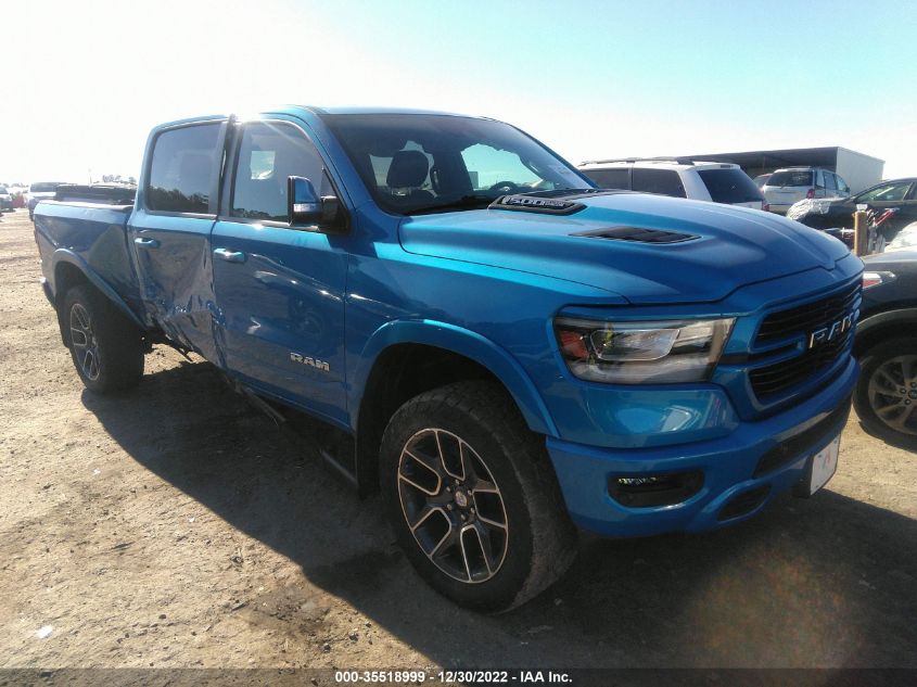 2020 RAM 1500 LARAMIE VIN: 1C6SRFRT9LN418151