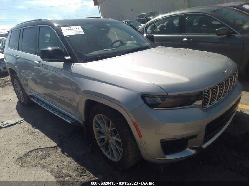 2022 JEEP GRAND CHEROKEE L SUMMIT VIN: 1C4RJKET3N8503856