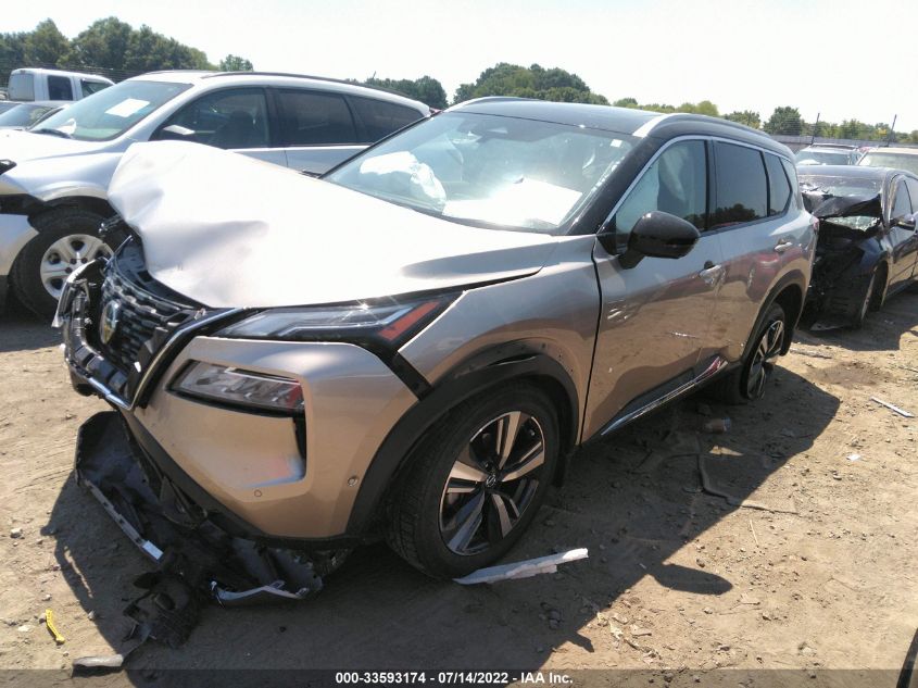 2021 NISSAN ROGUE PLATINUM VIN: JN8AT3DC1MW100231