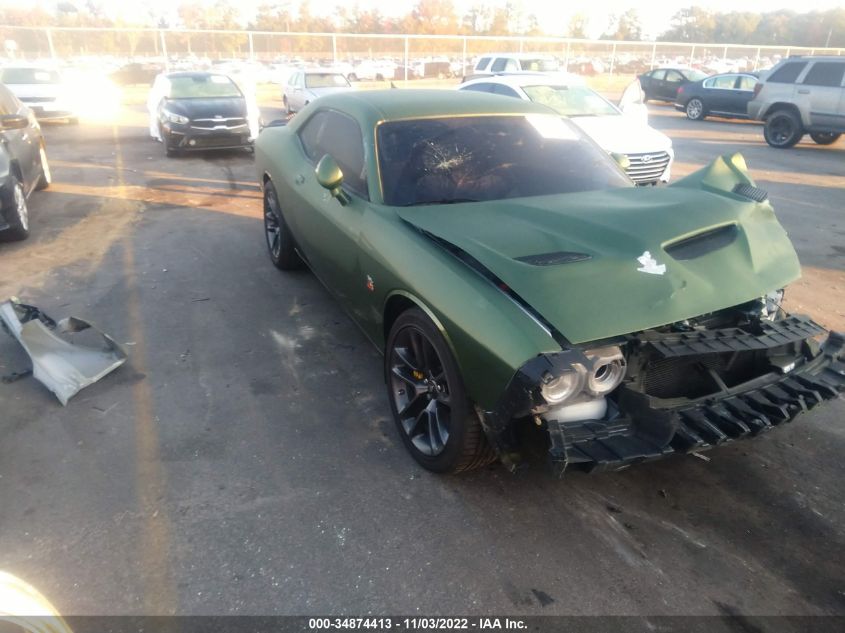 2021 DODGE CHALLENGER R/T SCAT PACK VIN: 2C3CDZFJ4MH615551