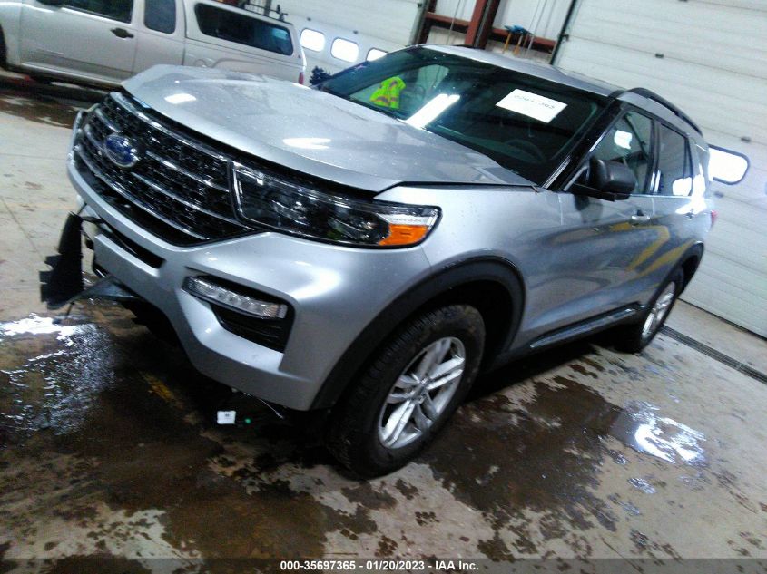 2022 FORD EXPLORER XLT VIN: 1FMSK8DHXNGA88941