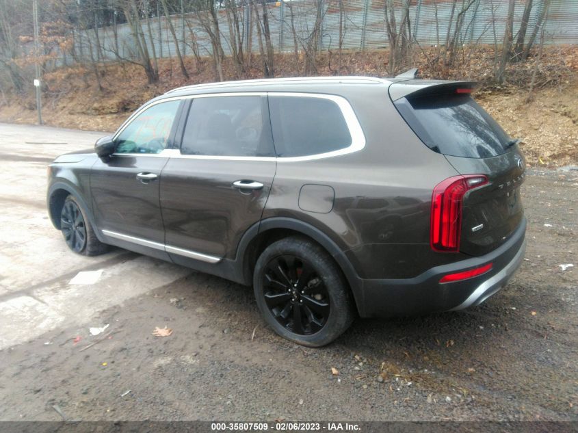 2021 KIA TELLURIDE S VIN: 5XYP6DHC3MG130163