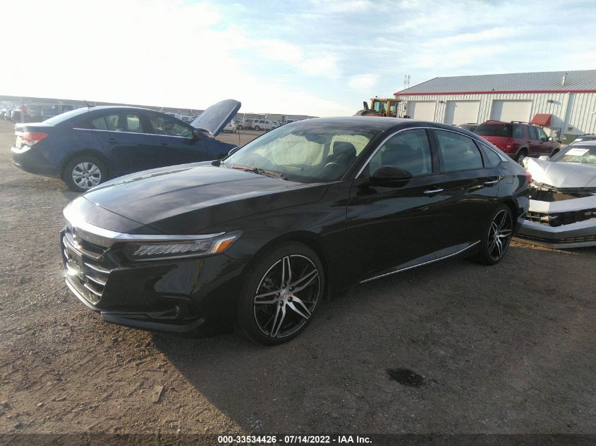 2021 HONDA ACCORD SEDAN TOURING VIN: 1HGCV2F91MA001952