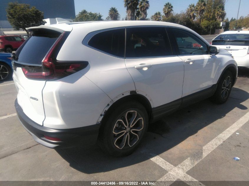 2022 HONDA CR-V EX-L VIN: 2HKRW2H80NH620272