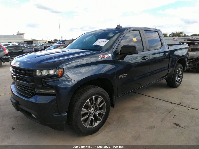 2021 CHEVROLET SILVERADO 1500 RST VIN: 3GCUYEED7MG443749