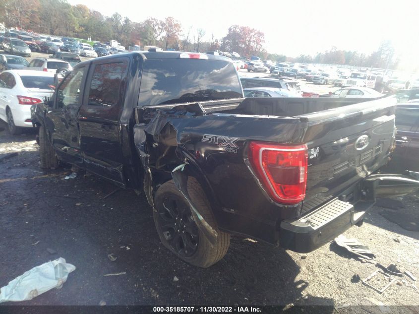 2022 FORD F-150 XL/XLT/LARIAT VIN: 1FTFW1E54NFB63550