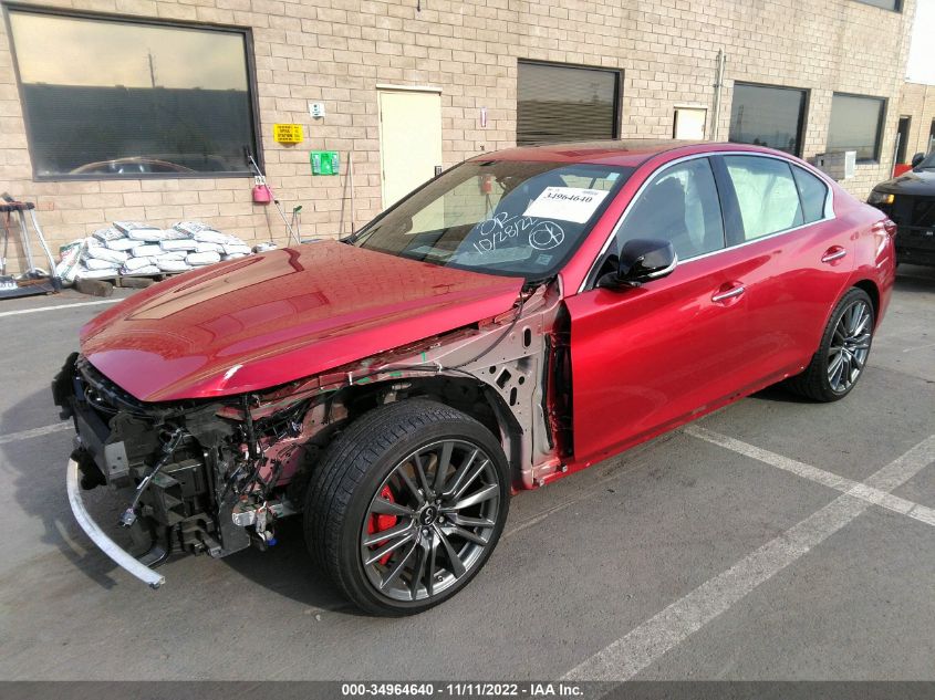 2020 INFINITI Q50 RED SPORT 400 VIN: JN1FV7AP7LM630257