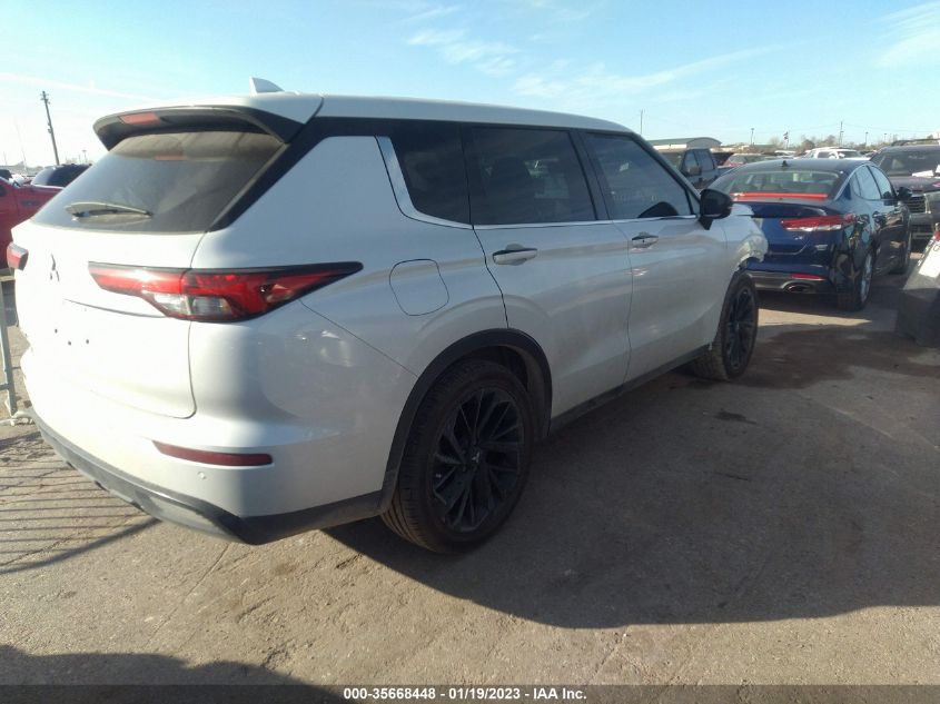 2022 MITSUBISHI OUTLANDER SE VIN: JA4J3UA89NZ078667