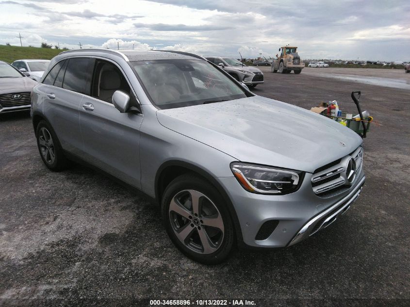 2022 MERCEDES-BENZ GLC GLC 300 VIN: W1N0G8EB7NG091568
