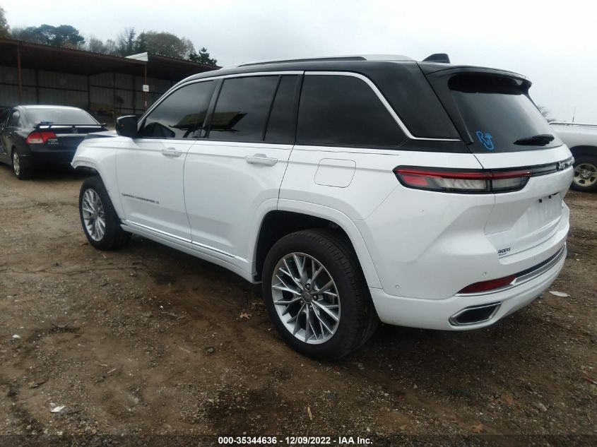 2022 JEEP GRAND CHEROKEE SUMMIT VIN: 1C4RJGEGXN8636890