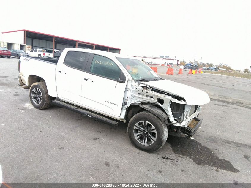 2021 CHEVROLET COLORADO 4WD Z71 VIN: 1GCGTDEN2M1226476