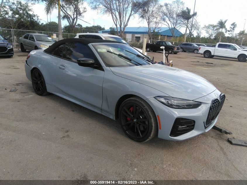 2023 BMW 4 SERIES 430I VIN: WBA23AT09PCM09394