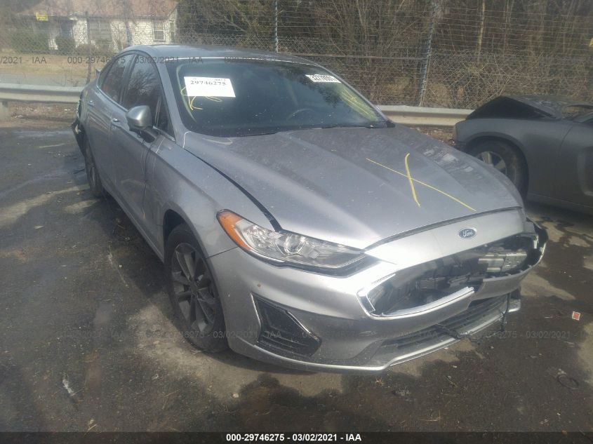2020 FORD FUSION SE VIN: 3FA6P0HDXLR178506