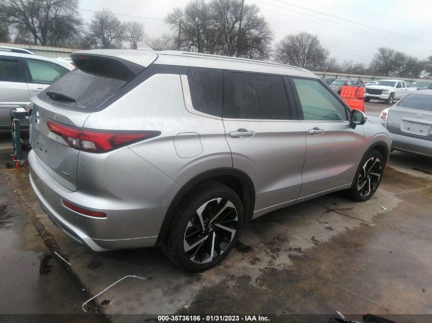 2022 MITSUBISHI OUTLANDER SEL VIN: JA4J4VA8XNZ006802