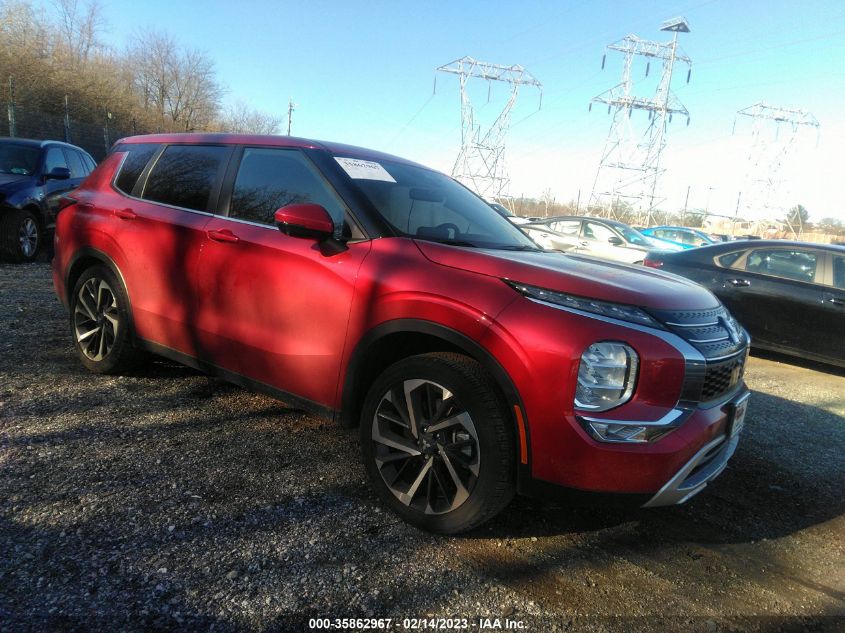 2022 MITSUBISHI OUTLANDER SE VIN: JA4J4UA86NZ087968